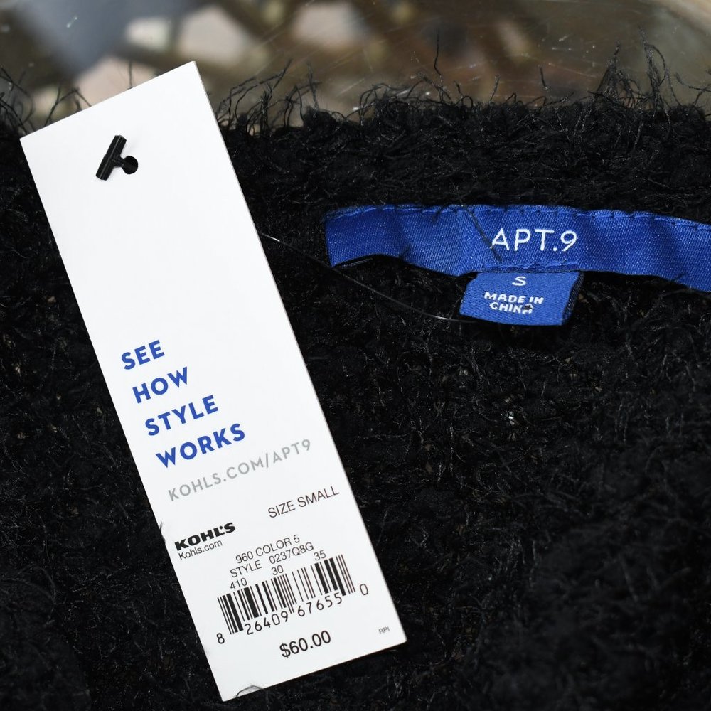 Apt. 9 Multicolored Sweater NWT - Picture 3 of 3